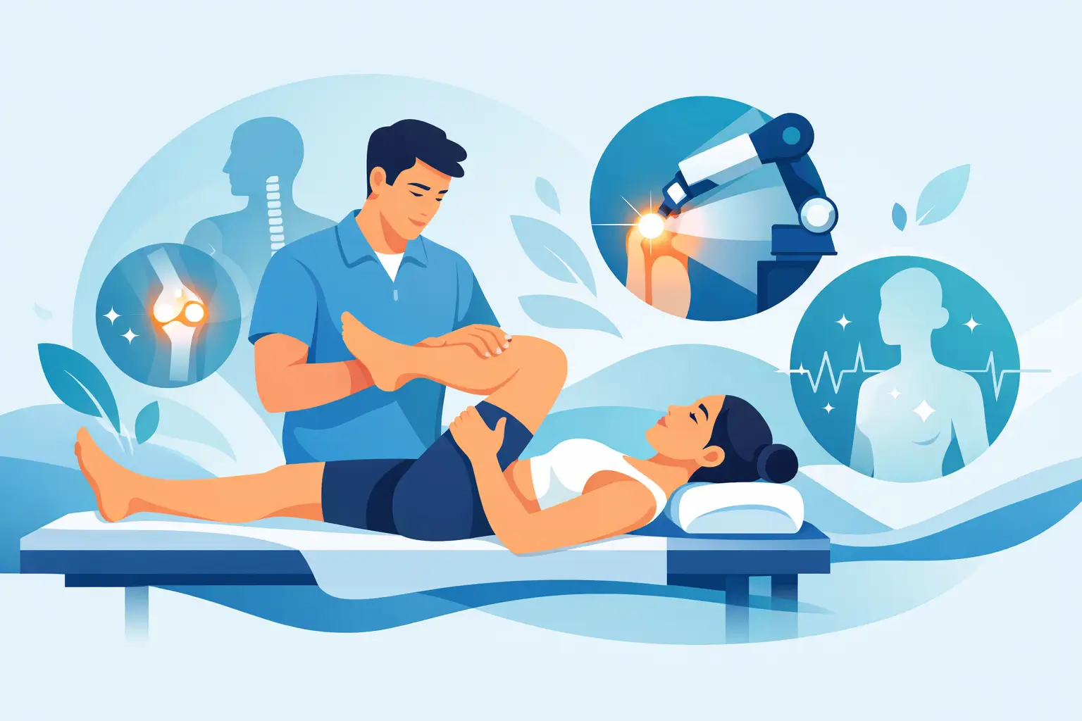 Beneficios de la fisioterapia avanzada