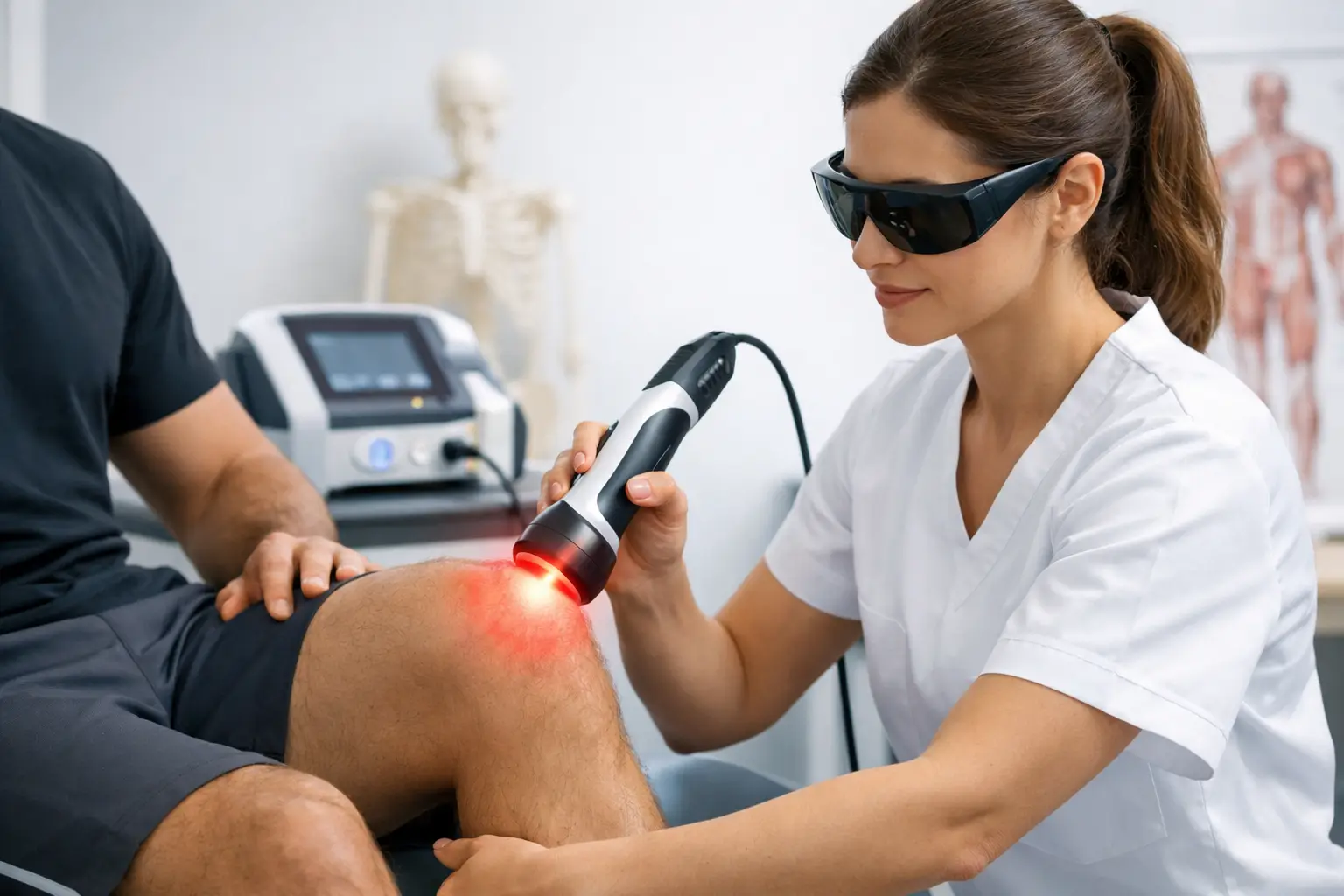 ¿Funciona el láser de alta potencia en fisioterapia?