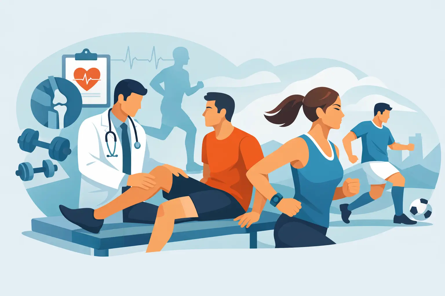 Qué hace un médico del deporte y cuándo verlo
