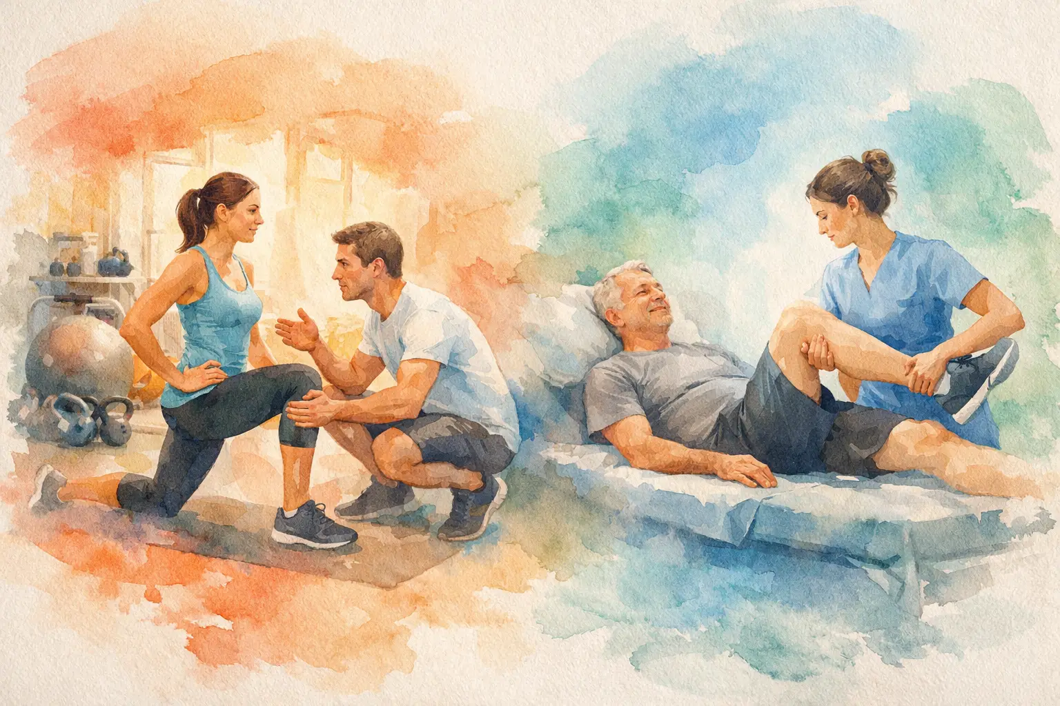 Rehabilitación activa vs pasiva en tu recuperación