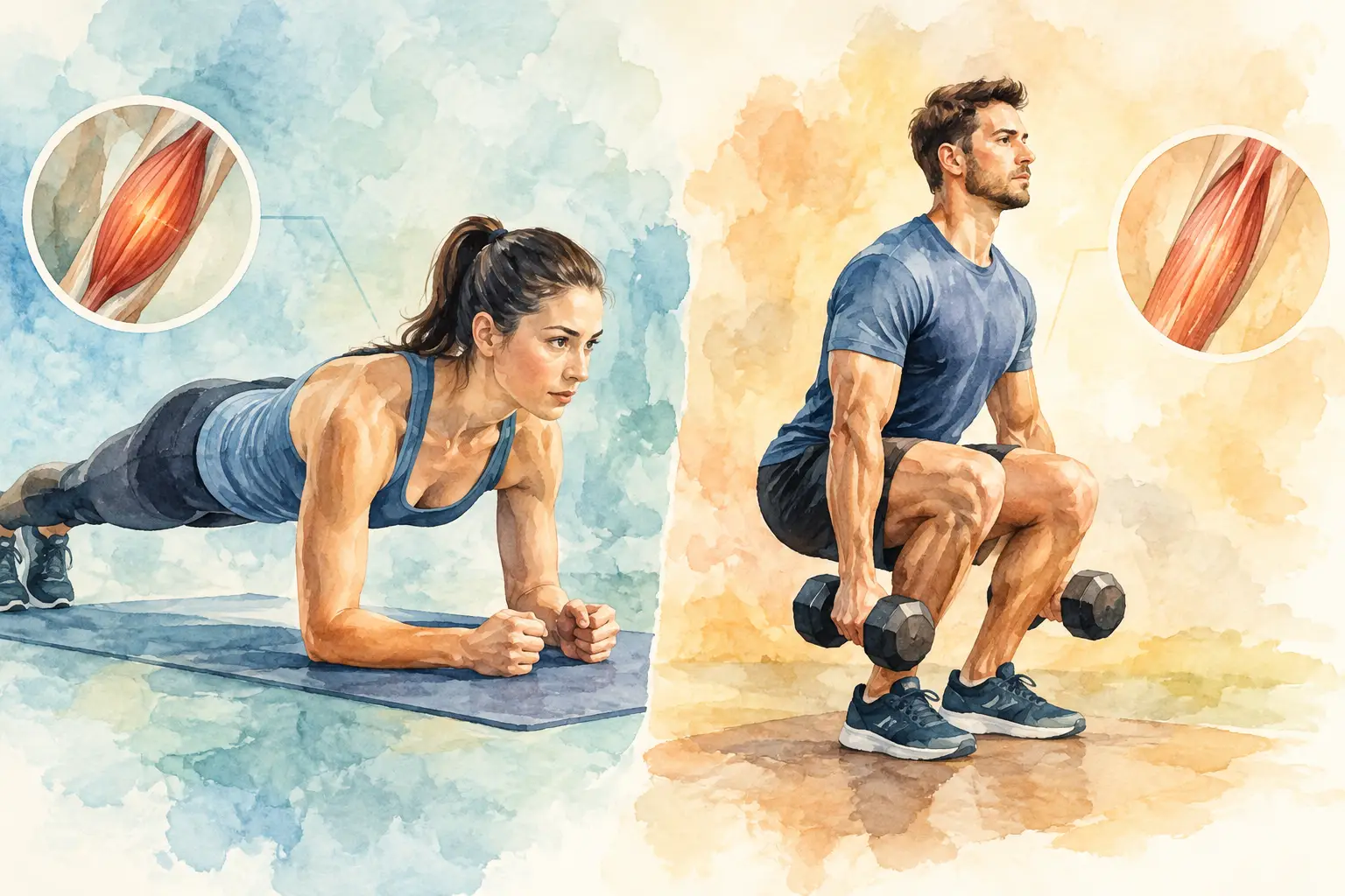 Ejercicio isométrico vs excéntrico: ¿cuál elegir?